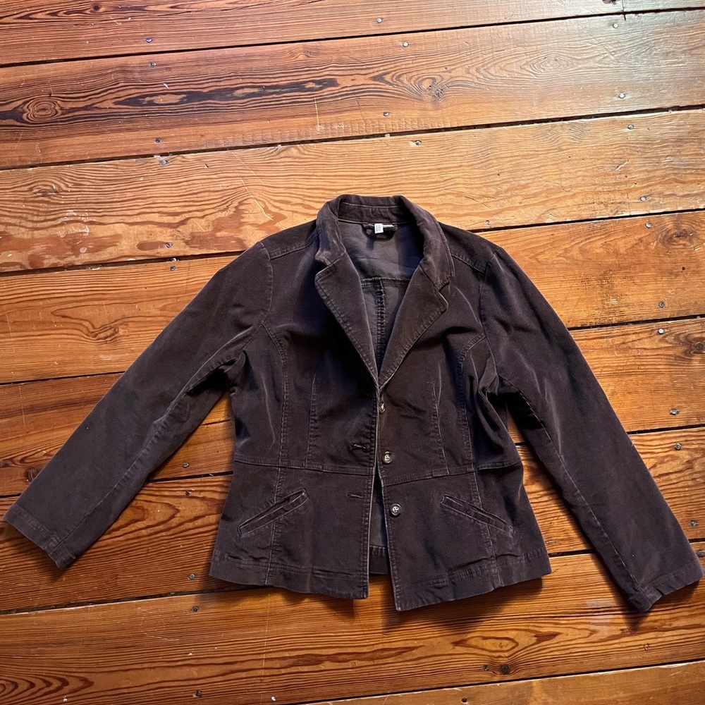 Brown corduroy jacket